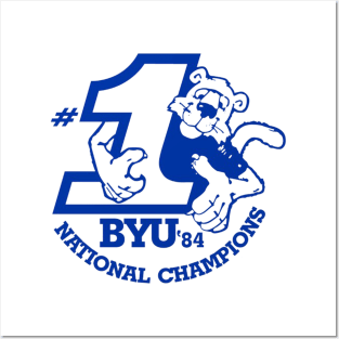 BYU National Champions Posters and Art